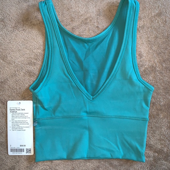 Lululemon power pivot tank - Picture 2 of 3